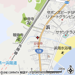 千葉県夷隅郡御宿町浜388周辺の地図