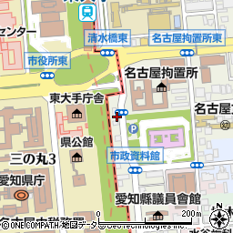 愛知県名古屋市東区東外堀町5周辺の地図