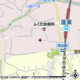 滋賀県大津市八屋戸1091周辺の地図