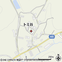 京都府船井郡京丹波町実勢トミ谷33周辺の地図