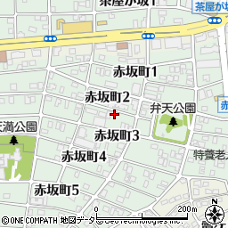 愛知県名古屋市千種区赤坂町2丁目48-2周辺の地図