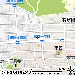 ファミリーマート名東猪高台店周辺の地図