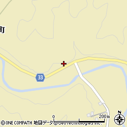 愛知県豊田市月原町中畑周辺の地図