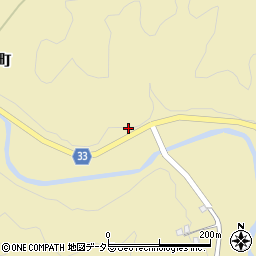 愛知県豊田市月原町（中畑）周辺の地図