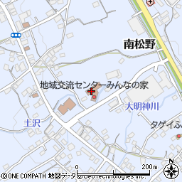 松野の里周辺の地図