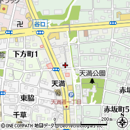 愛知県名古屋市千種区天満通1丁目19周辺の地図