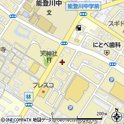 滋賀県東近江市林町628周辺の地図