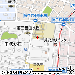名古屋市立猪子石中学校周辺の地図
