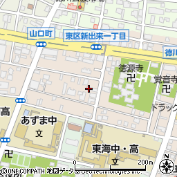 須賀工業徳川寮周辺の地図