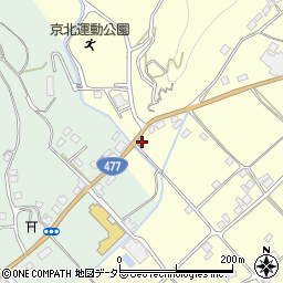 右京警察署山国駐在所周辺の地図