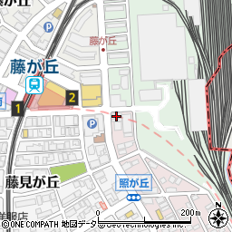 名古屋市役所　緑政土木局藤が丘東自転車駐車場管理事務所周辺の地図