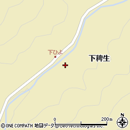 京都府南丹市日吉町生畑ヨソカイチ8周辺の地図