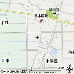 愛知県愛西市戸倉町中屋敷51周辺の地図
