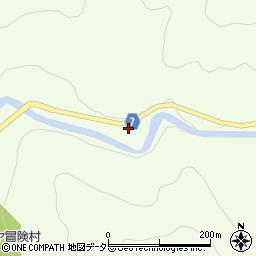 岡山県美作市右手2586周辺の地図