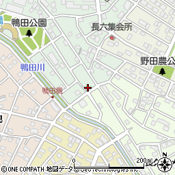 愛知県長久手市鴨田709周辺の地図