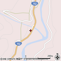 静岡県浜松市天竜区水窪町奥領家3838周辺の地図
