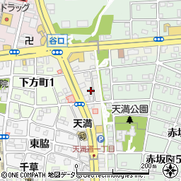 愛知県名古屋市千種区天満通1丁目20周辺の地図