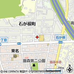 トップワン食品館本郷店周辺の地図
