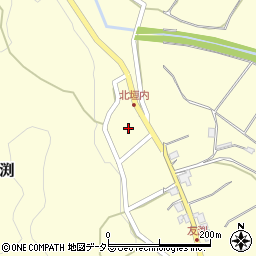 京都府福知山市三和町友渕385周辺の地図