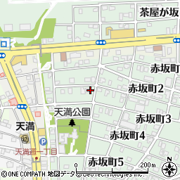 愛知県名古屋市千種区赤坂町2丁目63周辺の地図