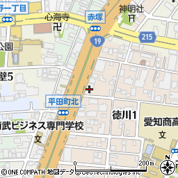 紫雲殿葬儀式場　徳川斎場周辺の地図