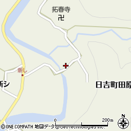 京都府南丹市日吉町田原和田口44周辺の地図