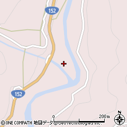 静岡県浜松市天竜区水窪町奥領家3857周辺の地図