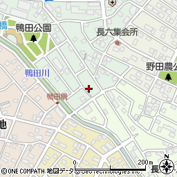 愛知県長久手市鴨田713周辺の地図