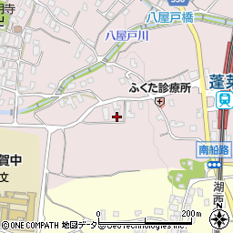 滋賀県大津市八屋戸1037周辺の地図