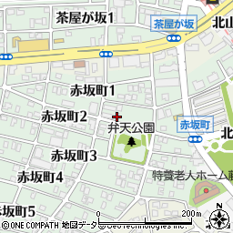 愛知県名古屋市千種区赤坂町1丁目63周辺の地図