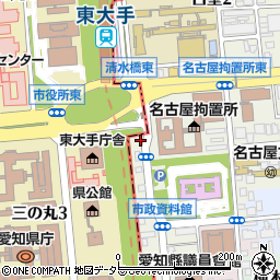 愛知県名古屋市東区東外堀町1周辺の地図