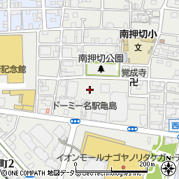 愛知県名古屋市西区則武新町周辺の地図