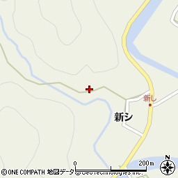 京都府南丹市日吉町田原口虫谷周辺の地図