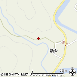京都府南丹市日吉町田原（口虫谷）周辺の地図