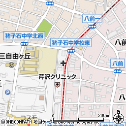 愛知県名古屋市千種区千代が丘3周辺の地図