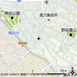 愛知県長久手市鴨田706周辺の地図