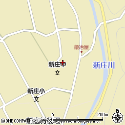 岡山県真庭郡新庄村2125周辺の地図