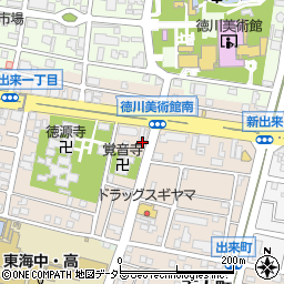 おおやまホルモン 名古屋新出来店周辺の地図
