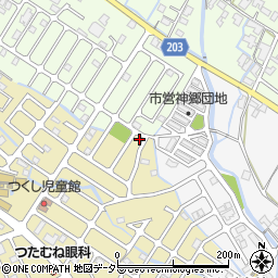 滋賀県東近江市佐野町358-2周辺の地図