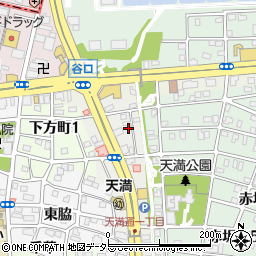 愛知県名古屋市千種区天満通1丁目21周辺の地図