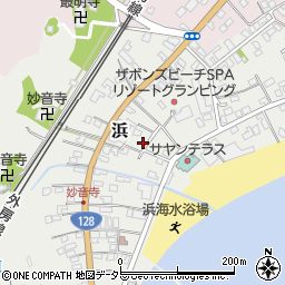 千葉県夷隅郡御宿町浜438周辺の地図