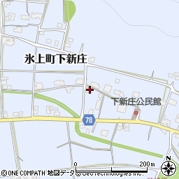 兵庫県丹波市氷上町下新庄900-1周辺の地図