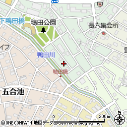 愛知県長久手市鴨田910周辺の地図