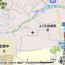 滋賀県大津市八屋戸990周辺の地図