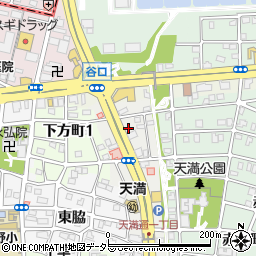 愛知県名古屋市千種区天満通1丁目周辺の地図