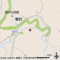 千葉県富津市梨沢686周辺の地図