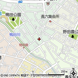愛知県長久手市鴨田705周辺の地図
