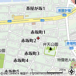 愛知県名古屋市千種区赤坂町1丁目66周辺の地図