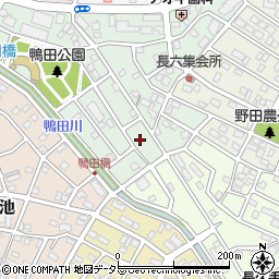 愛知県長久手市鴨田716周辺の地図