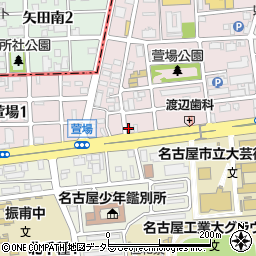 ライフデリ　名古屋中・東店周辺の地図